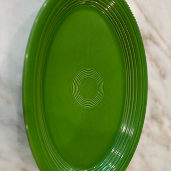 Large Green Fiesta Platter - 2 available - Picture 4 of 8